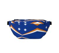 FashionableFlag of The Marshall Islands Sac banane de course léger et confortable pour voyage, shopping, cyclisme et fitness