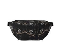 FashionableLate Night Sac banane de course à pied, léger et confortable, adapté pour les voyages, le shopping, le cyclisme et le fitness