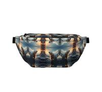 FashionablePolar Bear Sac banane en hiver, léger et confortable, adapté pour les voyages, le shopping, le cyclisme et le fitness