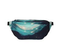 FashionableScience Fiction Stars Sac banane léger et confortable, adapté pour les voyages, le shopping, le cyclisme et le fitness