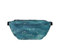FashionableThe Deep Ocean Sac banane de course, léger et confortable, adapté pour les voyages, le shopping, le cyclisme et le fitness