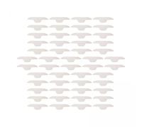 FashionCha 2x 50 Pièces Coussinets de Sueur Jetables pour Collier de Cou Doublure de Chapeaux Protection Invisible Auto-adhésive Contre Les Taches de Sueur pour