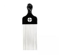 FashionCha 2x Afro Pick Pik Peigne Brosse à Cheveux Africaine Peignes à Cheveux En Plastique Coiffure Outil de Coiffure Ascenseur