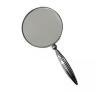 FashionCha 2x Miroir de Poche Créatif Grand Visionnement Cosmétique Compact Coiffure Miroir de Vanité à Main Décoratif Miroirs de Maquillage de Com