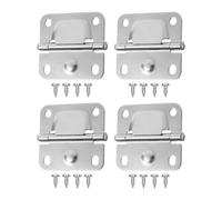 FashionCha 4 Pièces Charnières de Remplacement pour Glacières Paumelles Renforcées Kit D'Accessoires Pièces de Réparation Solides avec Protection Antirouille Ada, 4 Pièces