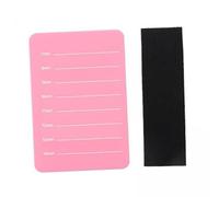FashionCha 4x Palette de Cils Greffés Plaque D'échelle de Cils Acrylique Support de Plateau D'extension de Cils Professionnel pour Studio de Cosmétique