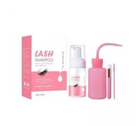 FashionCha 5x Shampoing pour Faux-cils, Nettoyeur de Poussière, Formule Douce, Mini Kit de Nettoyage de Cils, Nettoyant pour Salon Professionnel, Usage