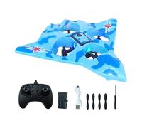 FashionCha Avion Télécommandé Hélicoptère Planeur Jouet Vol Extérieur avec Trois Modes de Système de Stabilisation Automatique Recharge Rapide Adapté Aux, Pile Simple Bleue