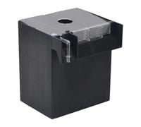 FashionCha Boîte D'élevage pour Aquarium avec Séparateur en Filet pour Clowns et Combattants, Noir