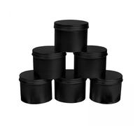 FashionCha Boîtes de Thé de 150ml, 2x6 Pièces, Scellées, Réutilisables, Rechargeables, pour La Fabrication de Bougies, Bonbons de Voyage