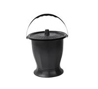 FashionCha Bouteille D'urinoir avec Couvercle pour Une Utilisation Au Chevet, Pot de Chambre pour Adultes et Enfants, Noir