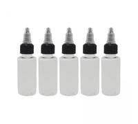 FashionCha Bouteille Vide En PET, Modèle de Distribution de Peinture, Conteneurs Pointus Qui Fuient, Bouteille de Peinture Réutilisable, 2x5 Pièces