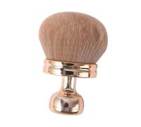 FashionCha Brosse Kabuki pour Le Bronzage et Le Mélange de Grands Outils de Maquillage pour Le Corps et Le Visage, or Rose