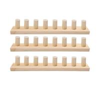 FashionCha Cadre à Tisser en Bois en 3 Parties pour Couvertures épaisses, Adapté Aux Travaux Manuels