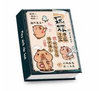 FashionCha Cahier créatives pour enfants, Capybara - Vert