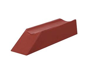 FashionCha Coussin D'Élévation de Jambe Coussin Jambe Mousse Inclinée Oreiller Orthopédique Démontable Soutien Anti-effondrement Adapté Sommeil Chambre Personne, UE 70x20x15cm