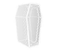 FashionCha de Saut en Acrylique, Petite Cage pour Ermite