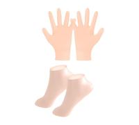FashionCha Des Gants et Des Chaussettes En Silicone Sont Des Soins Aux Mains et Aux Pieds, Idéaux pour Les Femmes, pour Les Vacances, Couleur de Peau