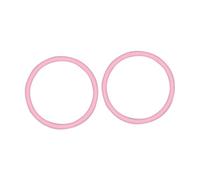 FashionCha Ensemble de 2 Bagues en Silicone pour Genou, Rose