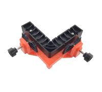 FashionCha Équerre de Fixation à Angle Droit pour Menuiserie Outil de Serrage Portable pour Assemblage Carré de Positionnement pour Bricoleur Support de Panneaux, Orange