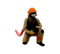 FashionCha Figurine Miniature Maquette Personnage Accessoire Modélisme Main Peinte Matière PP Convient Collection Modélisme Décoration Micro, Arroseur