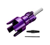 FashionCha Filière pour Tuyaux Kit de Filetage pour Perçage Outil de Plombier Réparateur de Filetage Machine à Fileter Solide et Fiable Adapté pour Travaux Inté, 6 Points