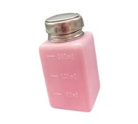 FashionCha Flacon Pompe Portable pour La Distribution D'alcool, Récipient pour Démaquillant, 180 ml