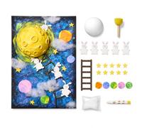 FashionCha Kit Bricolage Enfant Art Créatif Lapin