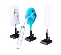 FashionCha Kit, Lentille d’Eau, Conception modulaire, Expérience Scolaire, Analyse la Lumière, pour centres Formation, Ensemble Complet d'appareil expérimental à lentille à Eau