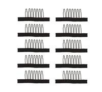 FashionCha Lot de 10 Peignes pour Perruques, Bonnets et Extensions de Cheveux, S