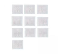 FashionCha Lot de 2 Bandes Autocollantes pour Paupières Doubles, Invisibles, Outil de Maquillage, Résistantes à La Transpiration, Transparentes