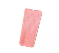 FashionCha Lot de 2 Tapis de Voyage En Silicone Résistants à La Chaleur pour Fer à Friser, Lisseur, Manchon Isolant Thermique
