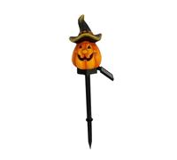 FashionCha Lumière de Chemin Solaire d'halloween Éclairage de Borne Lumineuse Lampe de Pelouse Décoration sur Pieu en Matériau PP Léger Convenable pour, Style D