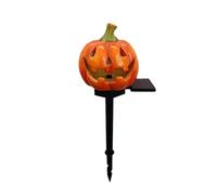FashionCha Lumière de Chemin Solaire d'halloween Éclairage de Borne Lumineuse Lampe de Pelouse Décoration sur Pieu en Matériau PP Léger Convenable pour, Style C