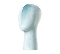 FashionCha Mannequin Head Model Manikin Head Model Model Holder Cap, Bleu
