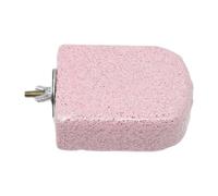 FashionCha Perchoir pour Oiseaux Bâton à Aiguiser Les Griffes Jouet à Mâcher Support de Perchoir pour Maintenir La Santé du Bec Convient pour et Le, Rose