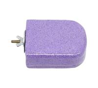 FashionCha Perchoir pour Oiseaux Bâton à Aiguiser Les Griffes Jouet à Mâcher Support de Perchoir pour Maintenir La Santé du Bec Convient pour et Le, Violet