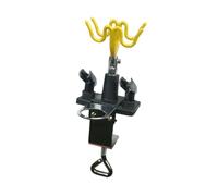 FashionCha Porte-aérographe Rotatif 360 Degrés avec Protection Antidérapante Conception Universelle pour Quatre Instruments Parfait pour Modélisme et Travaux AR, Jaune