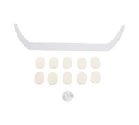 FashionCha Règle à Sourcils pour Maquillage Permanent, Outil de Mise En Forme Transparent pour Débutants
