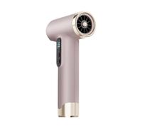 FashionCha Sèche-cheveux Sans Fil Turbofan Sèche-cheveux à Air pour Salon Hôtel Art Peinture Femmes Hommes, Rose