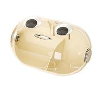 FashionCha Support de Rangement pour éponges Cosmétiques pour Houppette de Maquillage et Paillettes, Beige