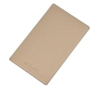 FashionCha Support pour Extensions de Cils - Plaquette de Greffe Efficace, Professionnelle et En Cuir PU Portable, Beige