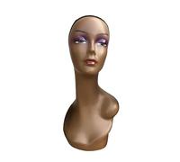 FashionCha Tête de Mannequin Femme Modèle 19 Pouces de Haut, Polyvalent, Robuste, Présentoir de Bijoux, Accessoire pour La Fabrication D'affichage, Le, Les, Style b
