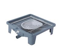 FashionCha Toilettes pour Animaux de Compagnie, Bac à Litière, Grilles en Maille, Toilettes pour Garder Les Pattes et Les Sols Propres, Bac à Litière Intérieur