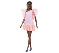 FASHIONISTA ROBE VOLANTS - BARBIE - HRH14 - POUPEE MANNEQUIN BARBIE