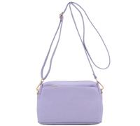 FashionPuzzle Petit sac à bandoulière triple fermeture éclair