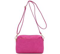 FashionPuzzle Petit sac à bandoulière triple fermeture éclair
