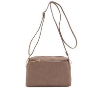 FashionPuzzle Petit sac à bandoulière triple fermeture éclair