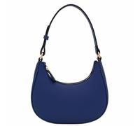 FashionPuzzle Petit sac croissant à bandoulière, sac à porter sous le bras, Bleu marine/bleu marine, Taille unique