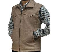 Fashions Hyped John Dutton Veste gilet/Kevin Costner Veste gilet, Jhon Dutton Gilet en coton marron, XXL